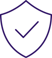 icon of a shield with a checkmark